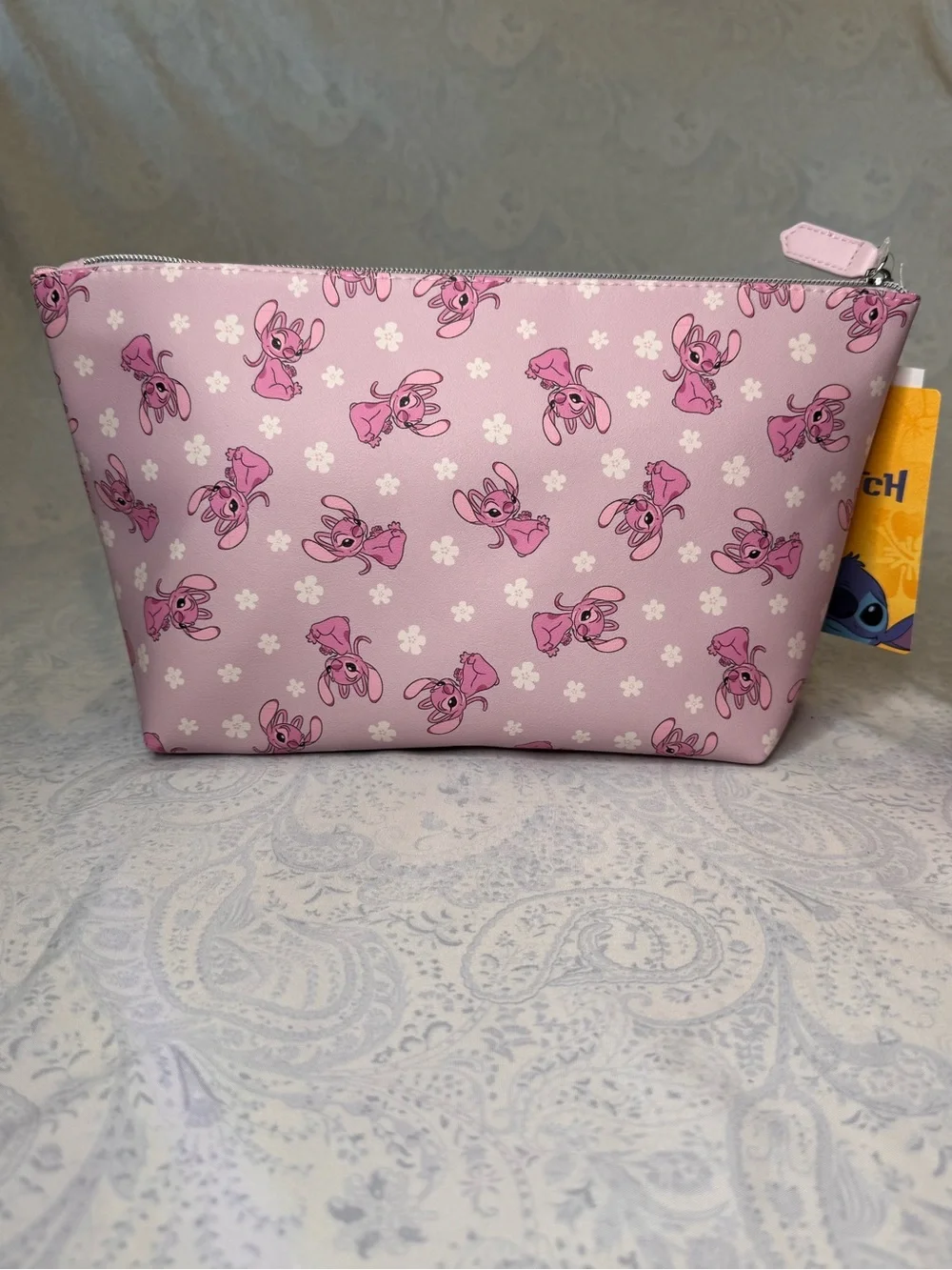 Disney Pink Stitch Kids Cosmetic Bag & Body Butter Gift Set